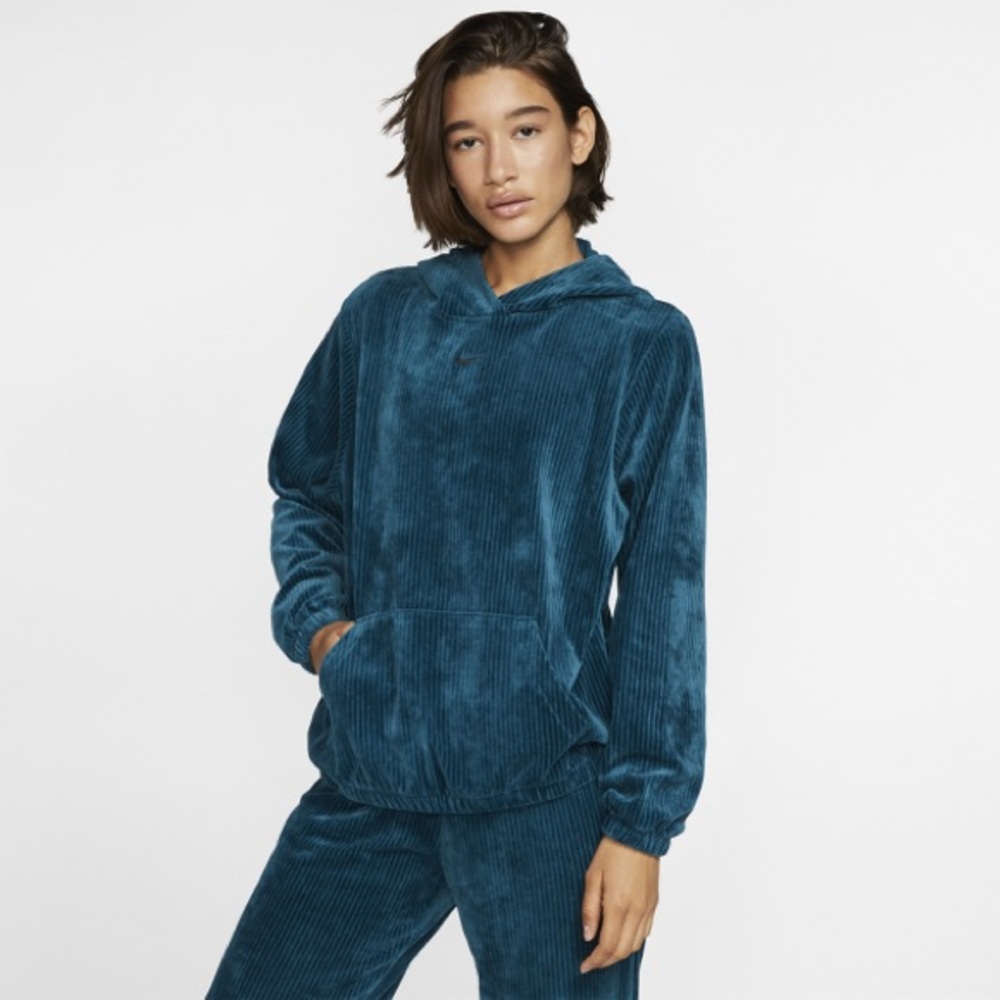 Nike Velour Cord Track Set (Matching Set: Hoodie … - image 1